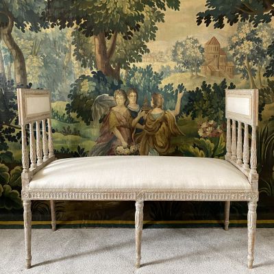 19th century Gustavian Window Seat